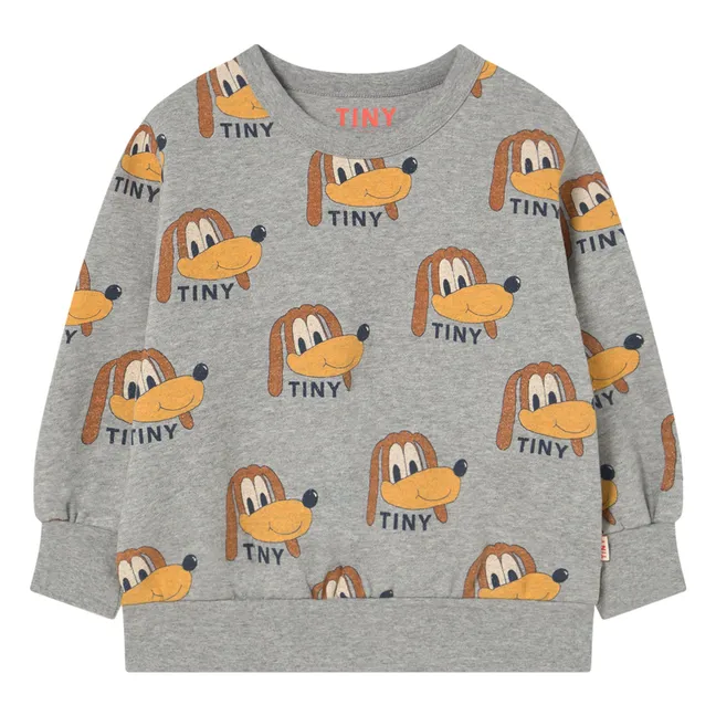 Sweat Chiens Coton Bio | Gris