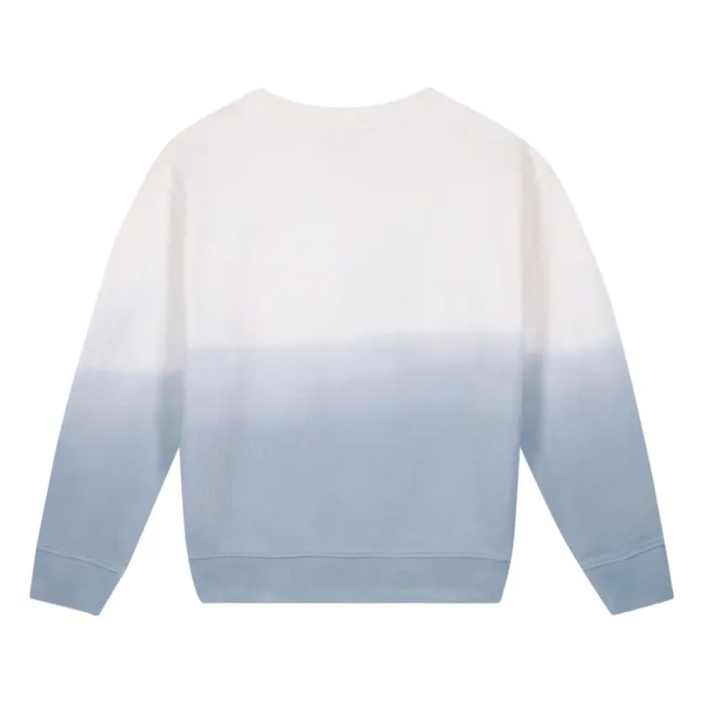 Sweatshirt aus Bio-Baumwolle Smile | Blau