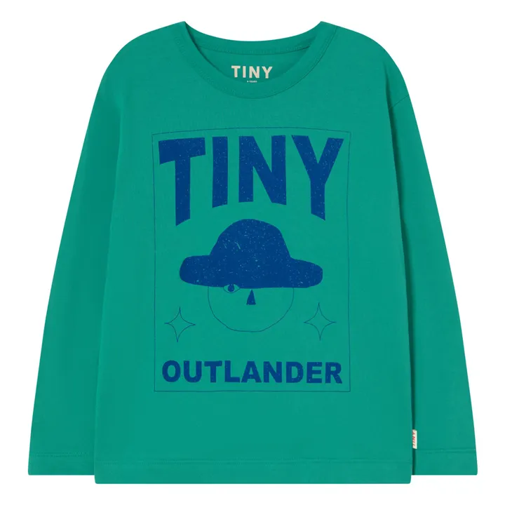T-shirt Outlander Coton Bio | Vert- Image produit n°0