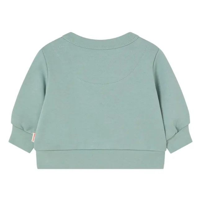 Sweat Walk Coton Bio Bébé | Sauge