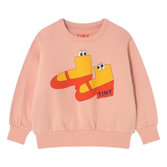 Sweat Walk Coton Bio | Rose pâle