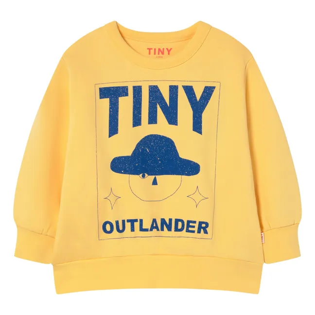 Sweat Outlander Coton Bio | Jaune