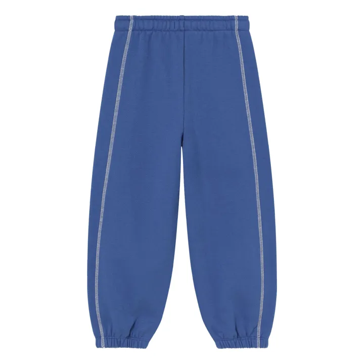 Jogger Contrasté Tiny Coton Bio | Bleu- Image produit n°3