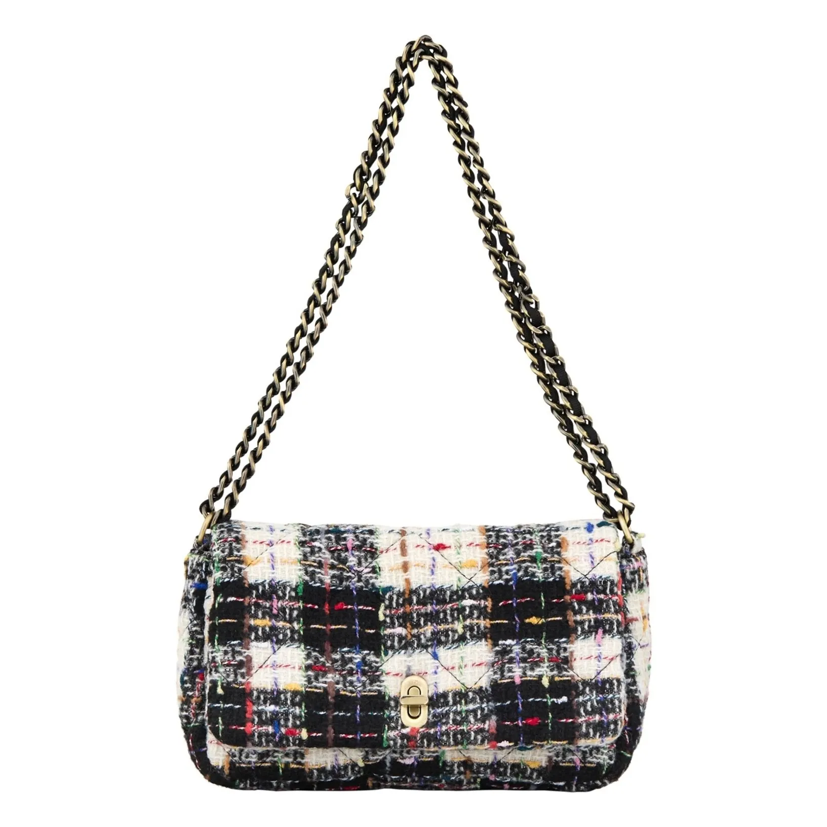 Becksöndergaard Black Hollis Carreaux Buckle Bag