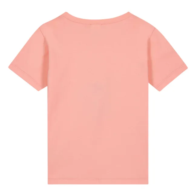 Camiseta de algodón ecológico Tubog | Rosa