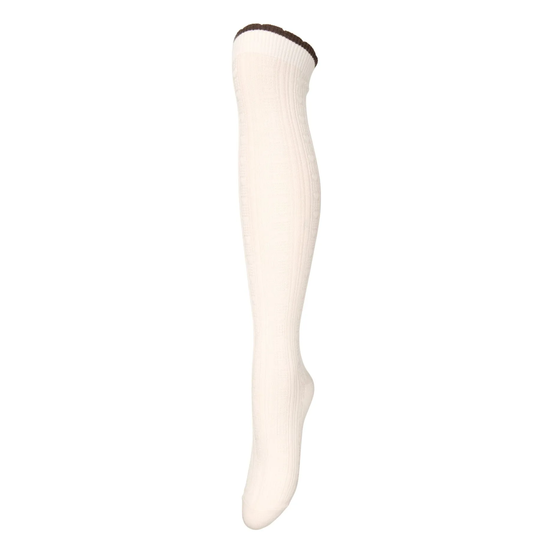 Becksöndergaard Ecru Mid-Low Scallop
