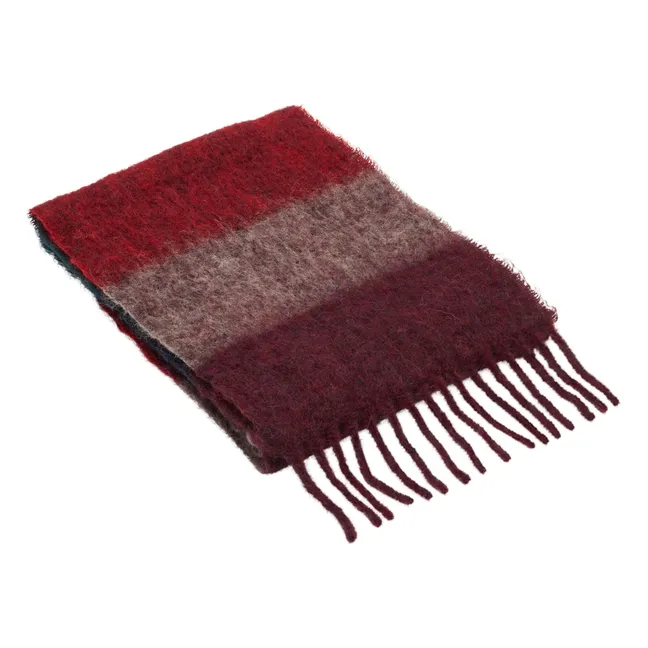 Bufanda Strada Tilda Alpaca y Mohair | Rojo