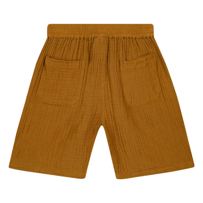 Rambo Organic Cotton Shorts | Ochre