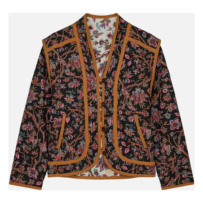 Veste Réversible Nelina Bluebell Grove - Collection Femme | Noir/Blanc