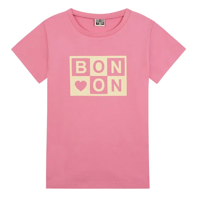 Tubo Organic Cotton T-Shirt | Pink