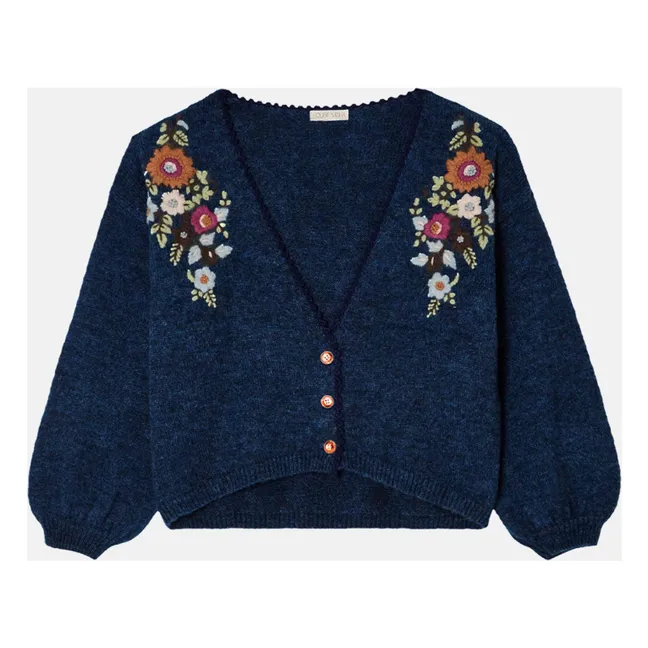 Chaleco de fibra reciclada Lunami - Colección Mujer | Azul Marino