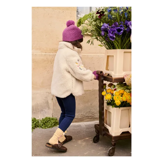 Manteau Façon Fourrure  Rosinna | Crème