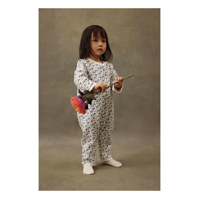 Helene organic cotton jumpsuit | Cream