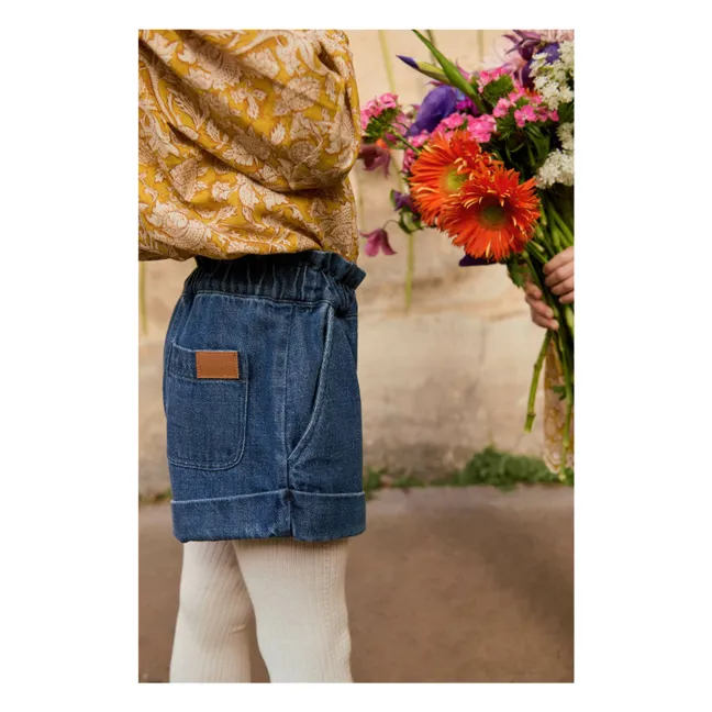 Short en Jean Virginia | Bleu