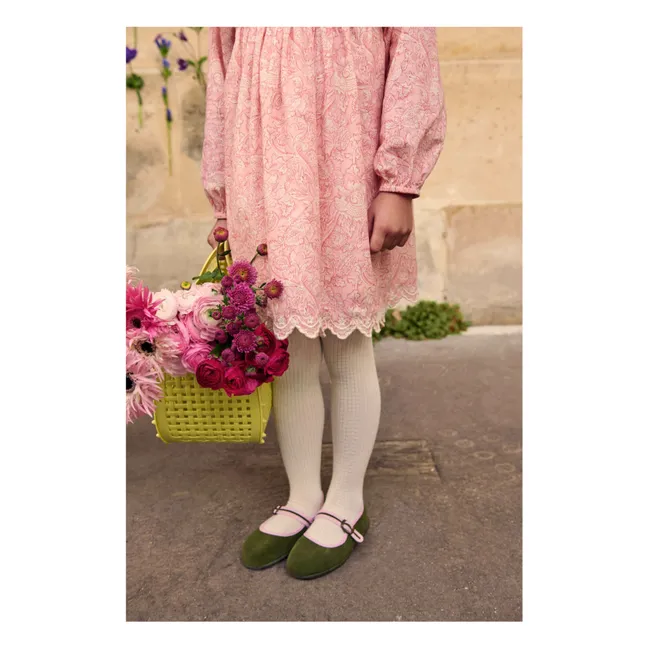 Arinola Kleid aus Bio-Baumwolle | Rosa