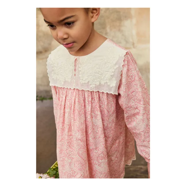 Arinola organic cotton dress | Pink
