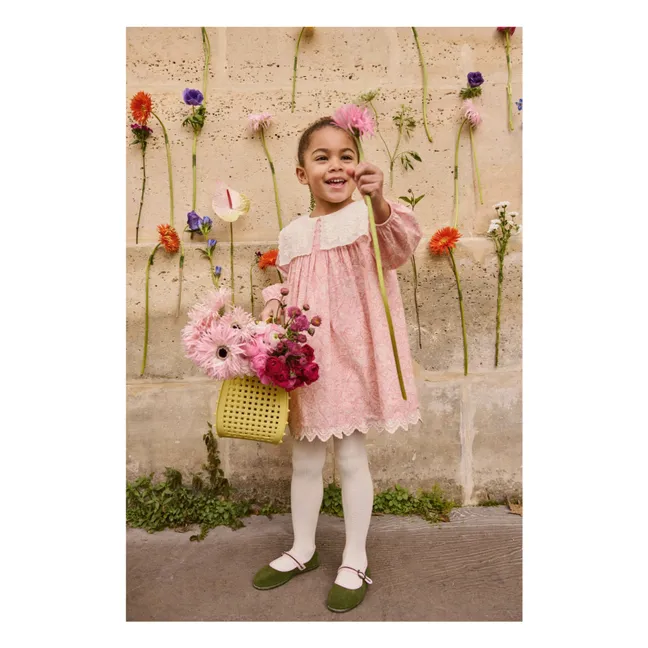 Arinola organic cotton dress | Pink
