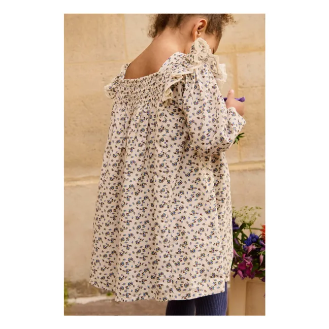 Martina organic cotton dress | Cream