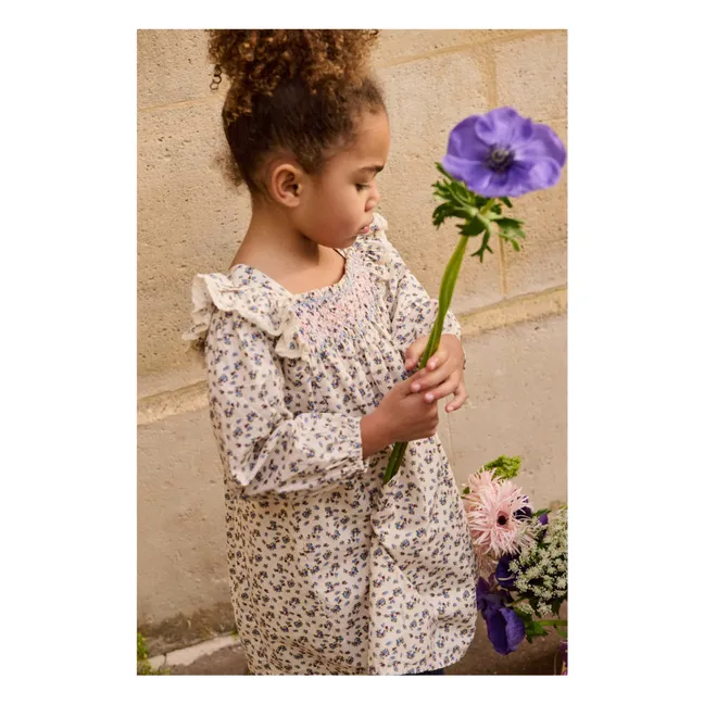 Martina organic cotton dress | Cream