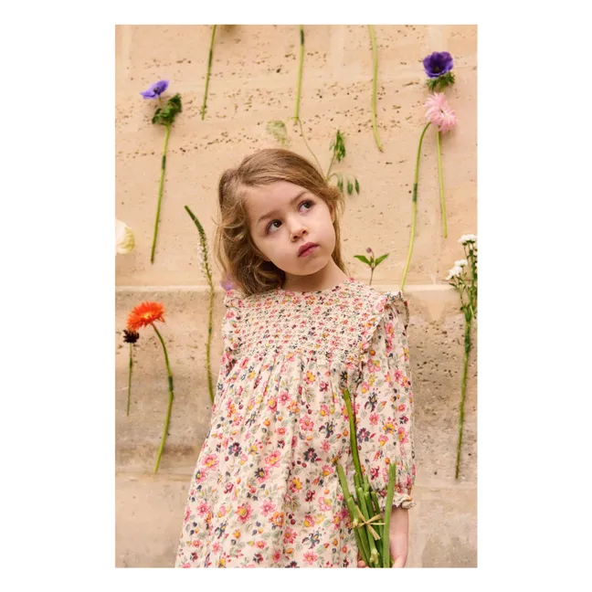 Robe Saralou Coton Bio | Crème