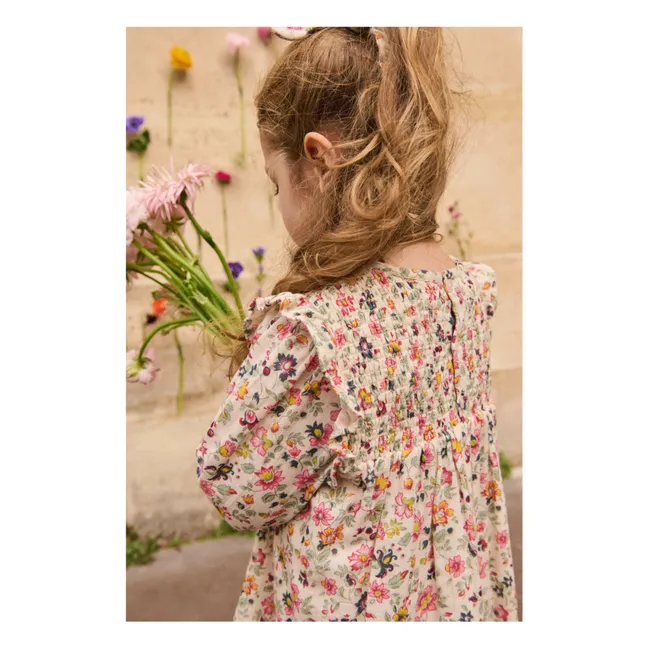 Robe Saralou Coton Bio | Crème