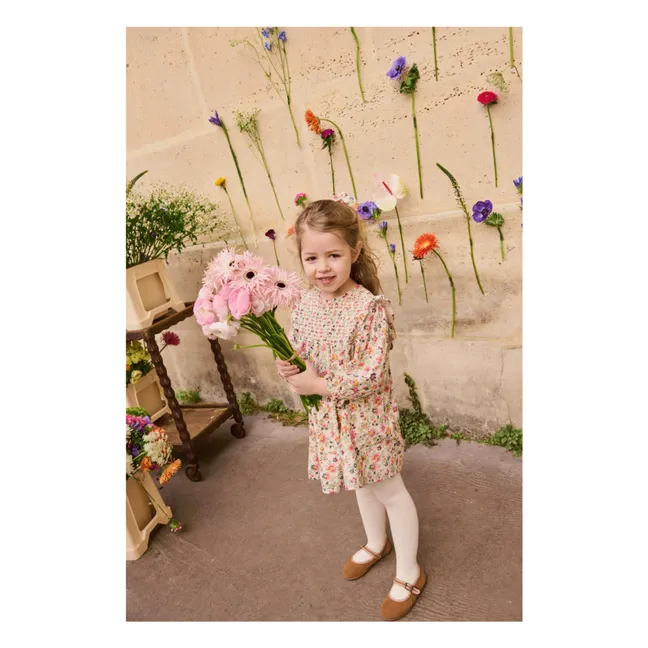 Robe Saralou Coton Bio | Crème