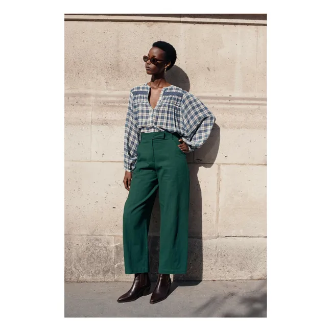 Pantalon Almosi - Collection Femme | Vert émeraude
