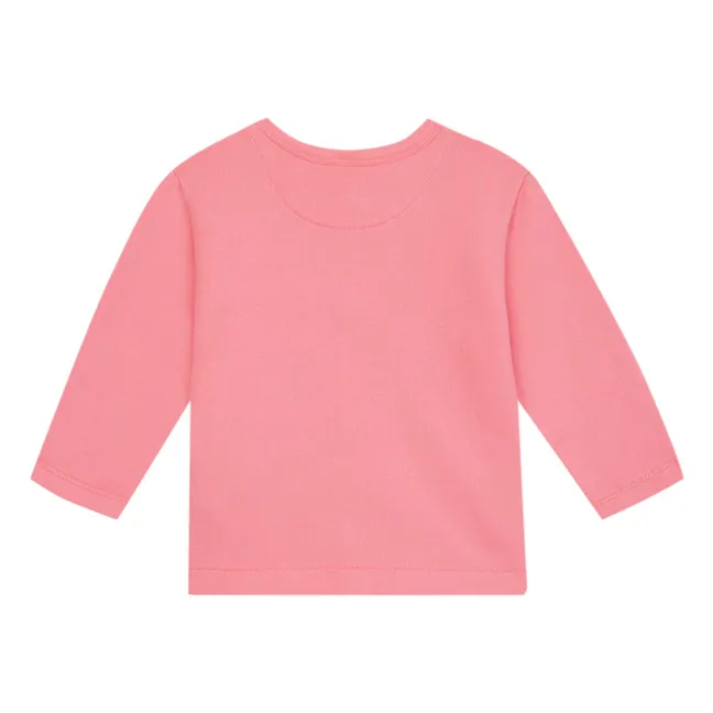 Sister organic cotton cardigan | Pink