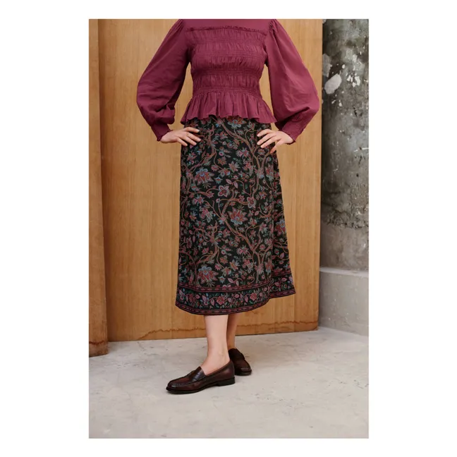 Jupe Isa Bluebell Grove - Collection Femme | Noir