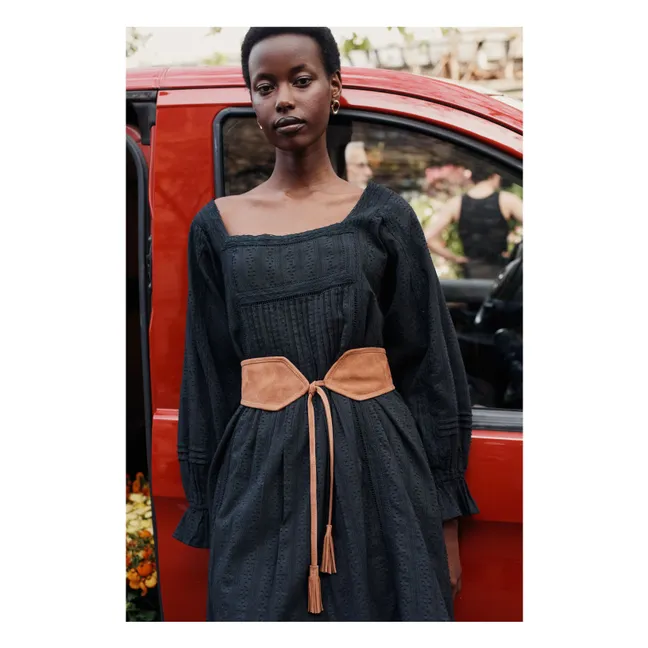 Robe Lauren Coton Bio - Collection Femme | Noir