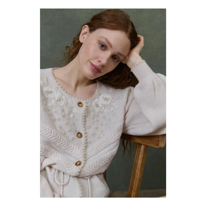 Cardigan Sandya - Women's collection | Cream- Product image n°5