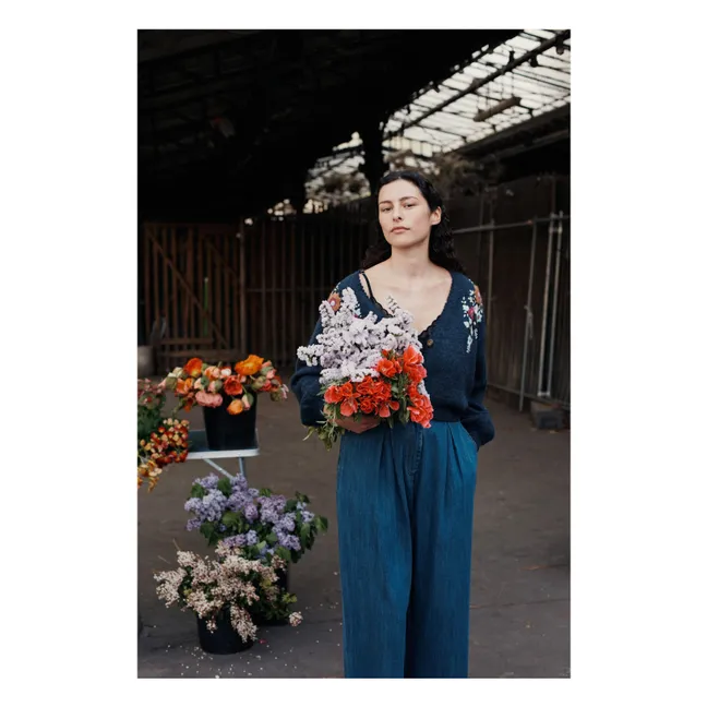 Gilet Lunami Fibres Recyclées- Collection Femme | Bleu marine