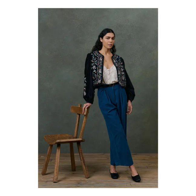 Veste Duras Velours - Collection Femme | Noir
