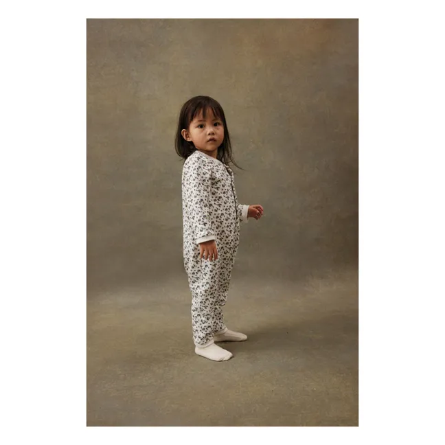 Helene organic cotton jumpsuit | Cream