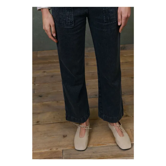Pantalon Arlovie Coton Bio - Collection Femme | Charbon