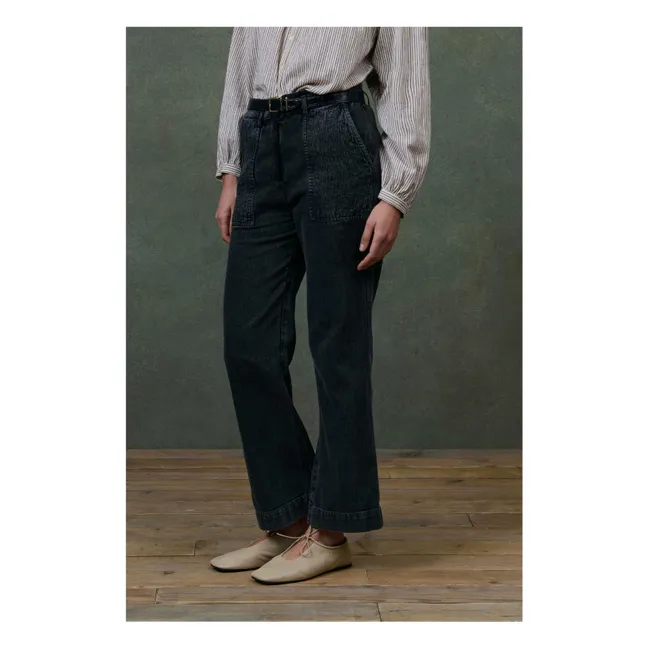Pantalon Arlovie Coton Bio - Collection Femme | Charbon