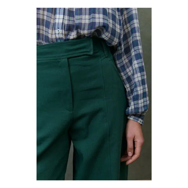 Pantalon Almosi - Collection Femme | Vert émeraude