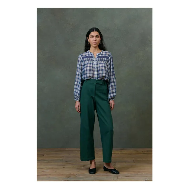 Pantalon Almosi - Collection Femme | Vert émeraude