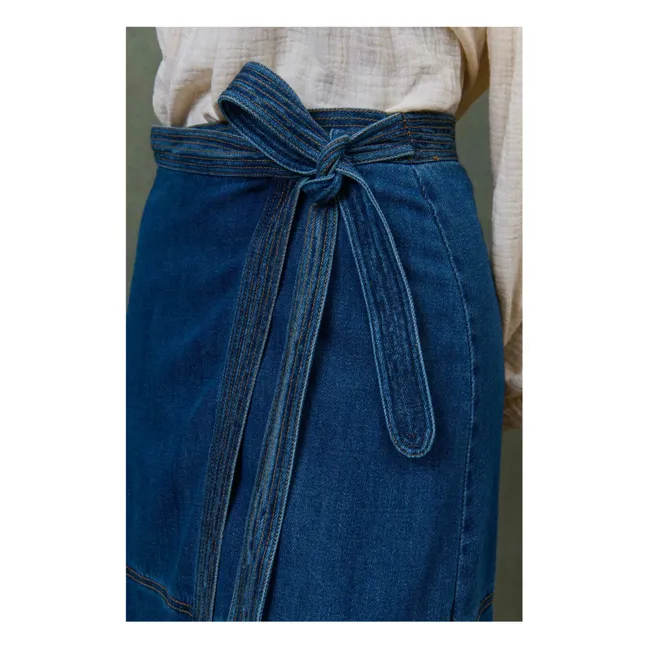 Jupe Emna Denim - Collection Femme | Bleu