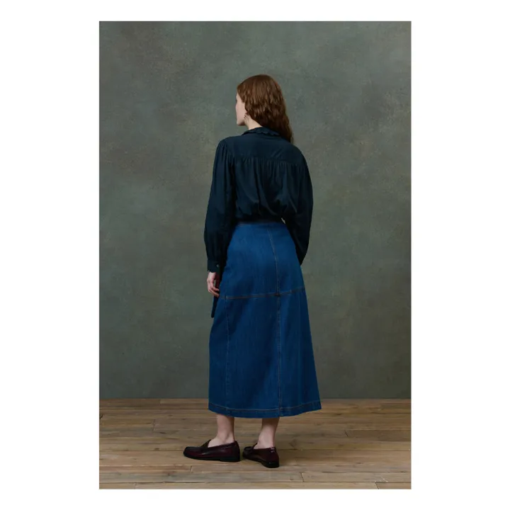 Jupe Emna Denim - Collection Femme | Bleu- Image produit n°2