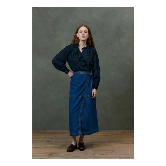 Jupe Emna Denim - Collection Femme | Bleu