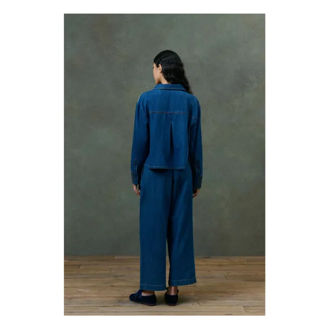 Chemise Ylayana Denim  - Collection Femme | Bleu