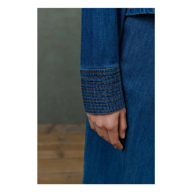 Chemise Ylayana Denim  - Collection Femme | Bleu