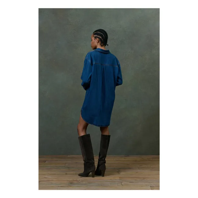 Robe Siana Denim - Collection Femme | Bleu