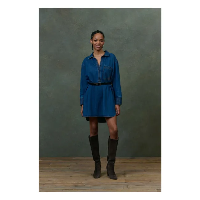 Robe Siana Denim - Collection Femme | Bleu