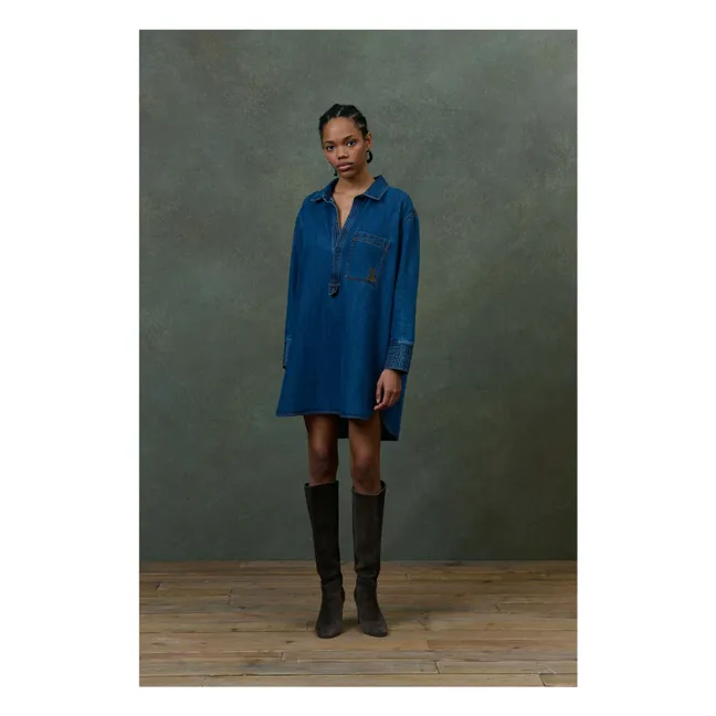 Robe Siana Denim - Collection Femme | Bleu