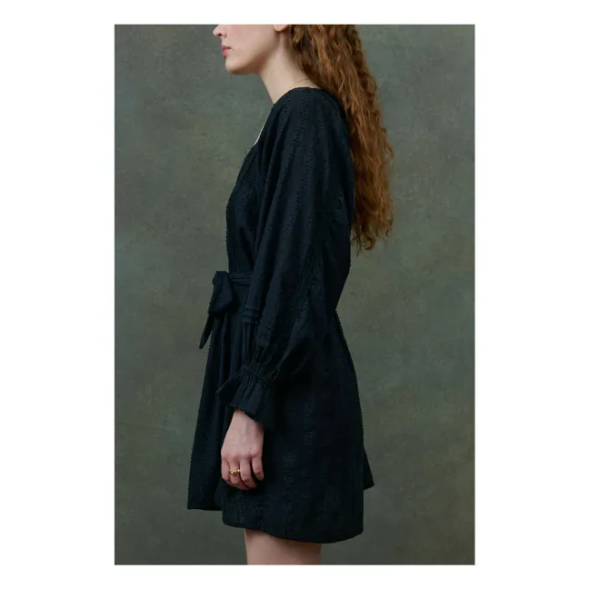 Robe Lauren Coton Bio - Collection Femme | Noir