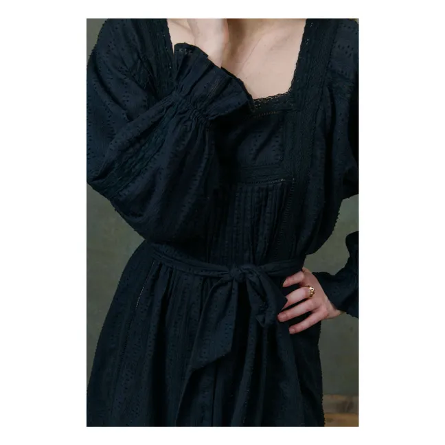 Robe Lauren Coton Bio - Collection Femme | Noir
