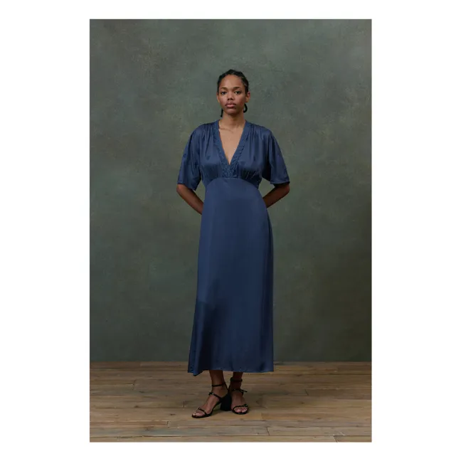 Vestido Lazlai - Colección de mujer | Azul Noche