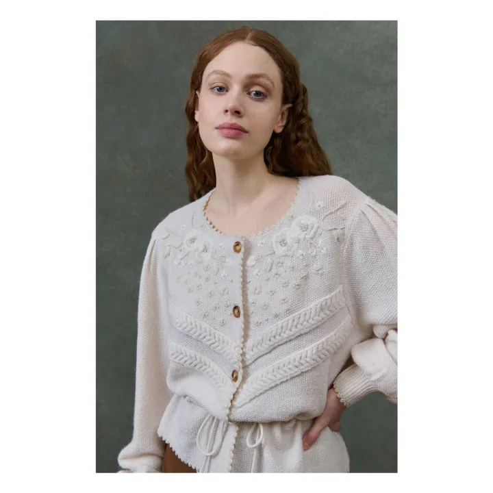 Cardigan Sandya - Women's collection | Cream- Product image n°4